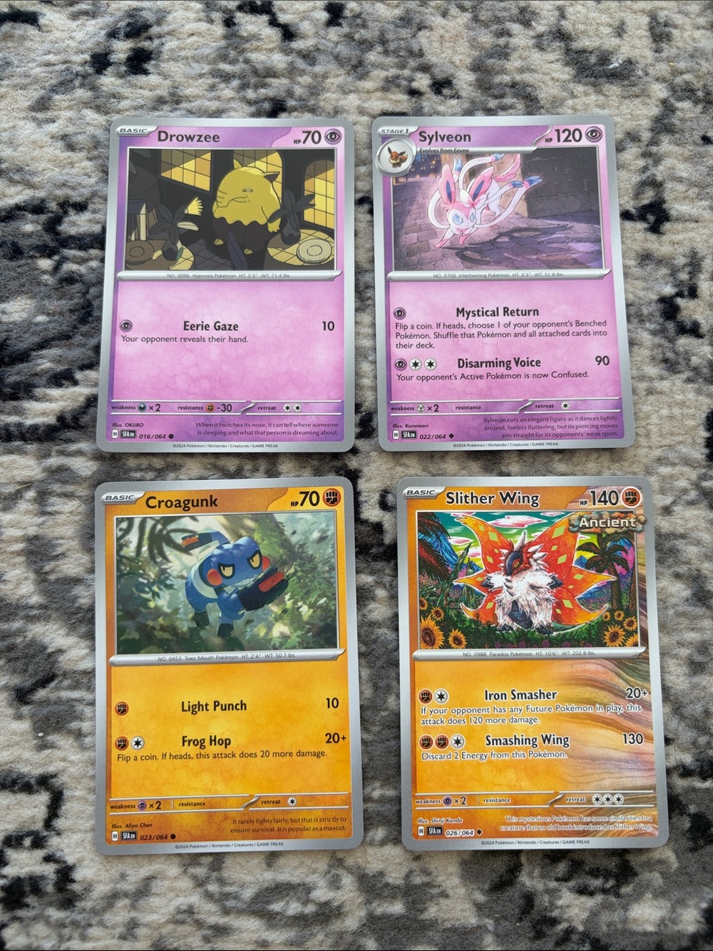 Pokemon Shrouded Fable Binder Builder Lot 27 Unique Cards No Duplicates - Picture 6 of 7